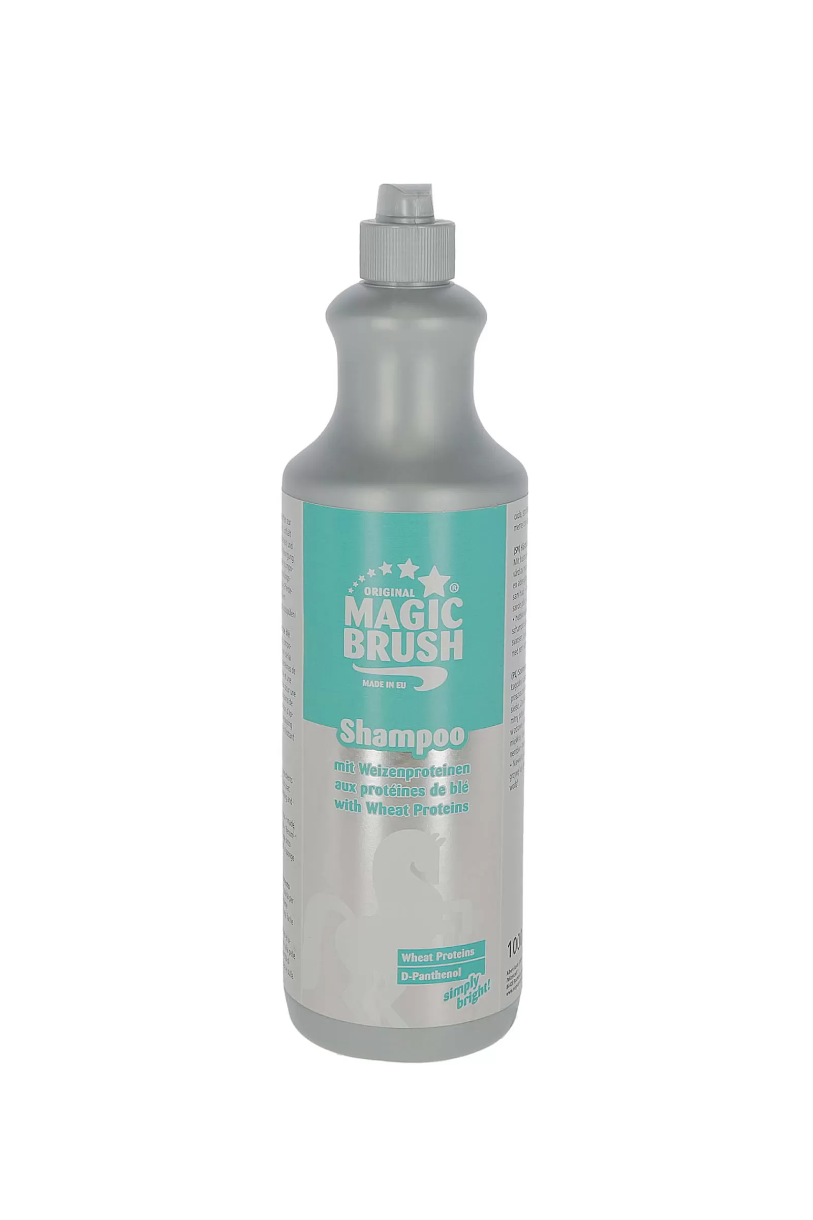 magicbrush Cura Del Manto, Della Pelle E Della Criniera | Shampoo Curativo Con Proteine, 1L Grey