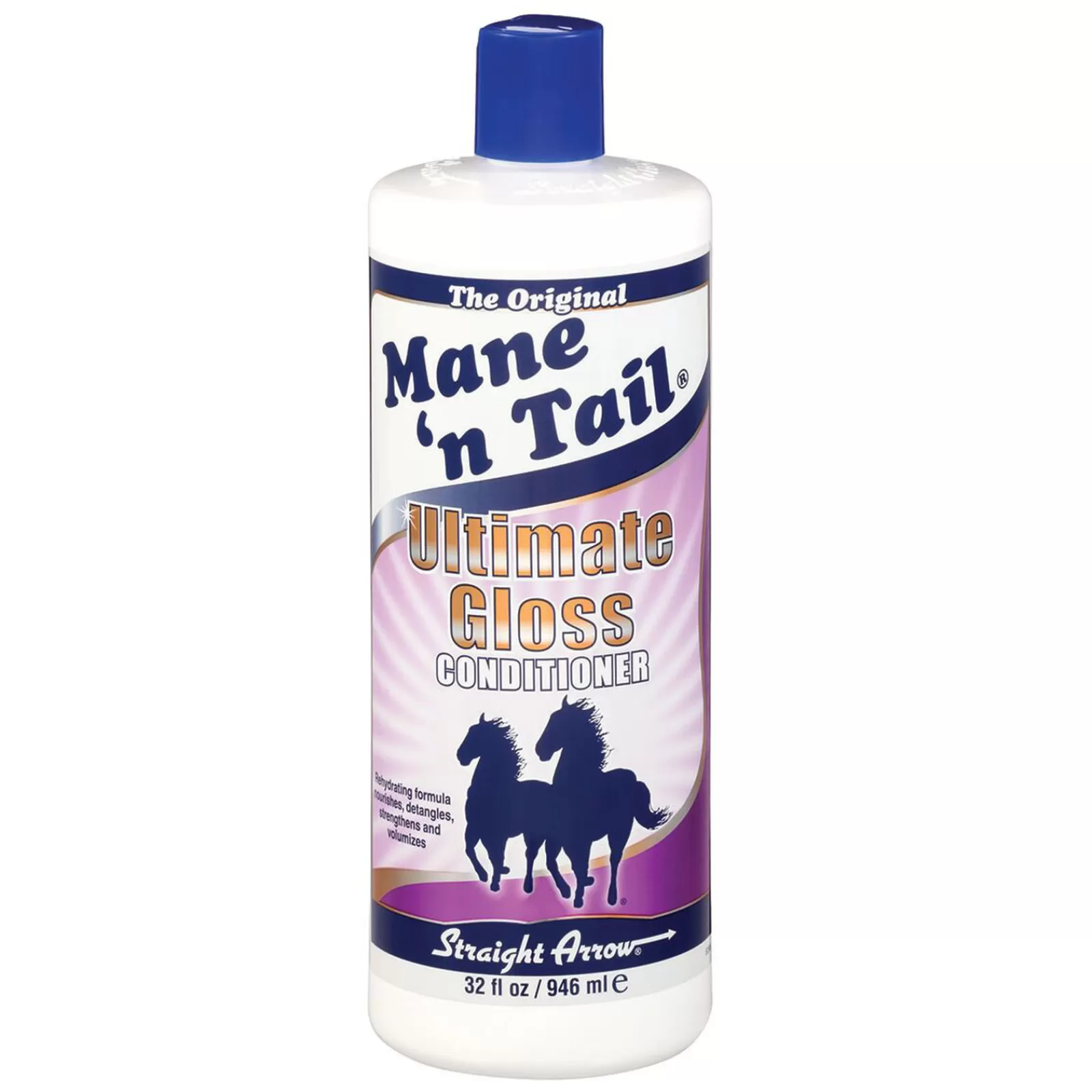 manentail Cura Del Manto, Della Pelle E Della Criniera | Mane 'N Tail - Balsamo Ultimate Gloss 946 Ml Purple