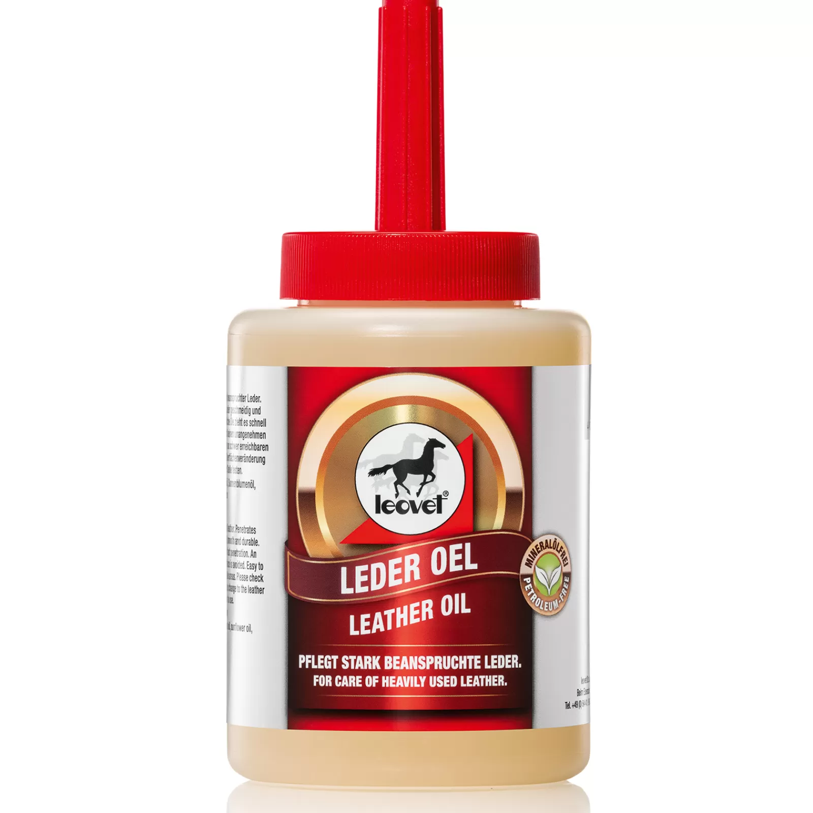 leovet Manutenzione Dell Attrezzatura | Olio Per Pelle Beige/ Red