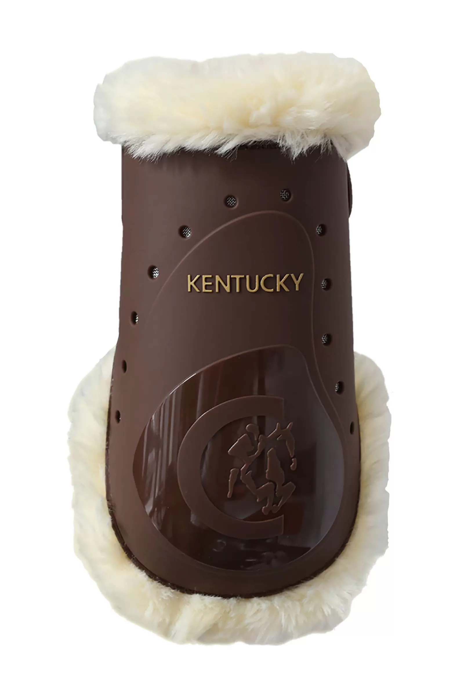 kentucky Paranocche | Paranocche In Pelle Di Pecora Horsewear Elasticizzati Brown