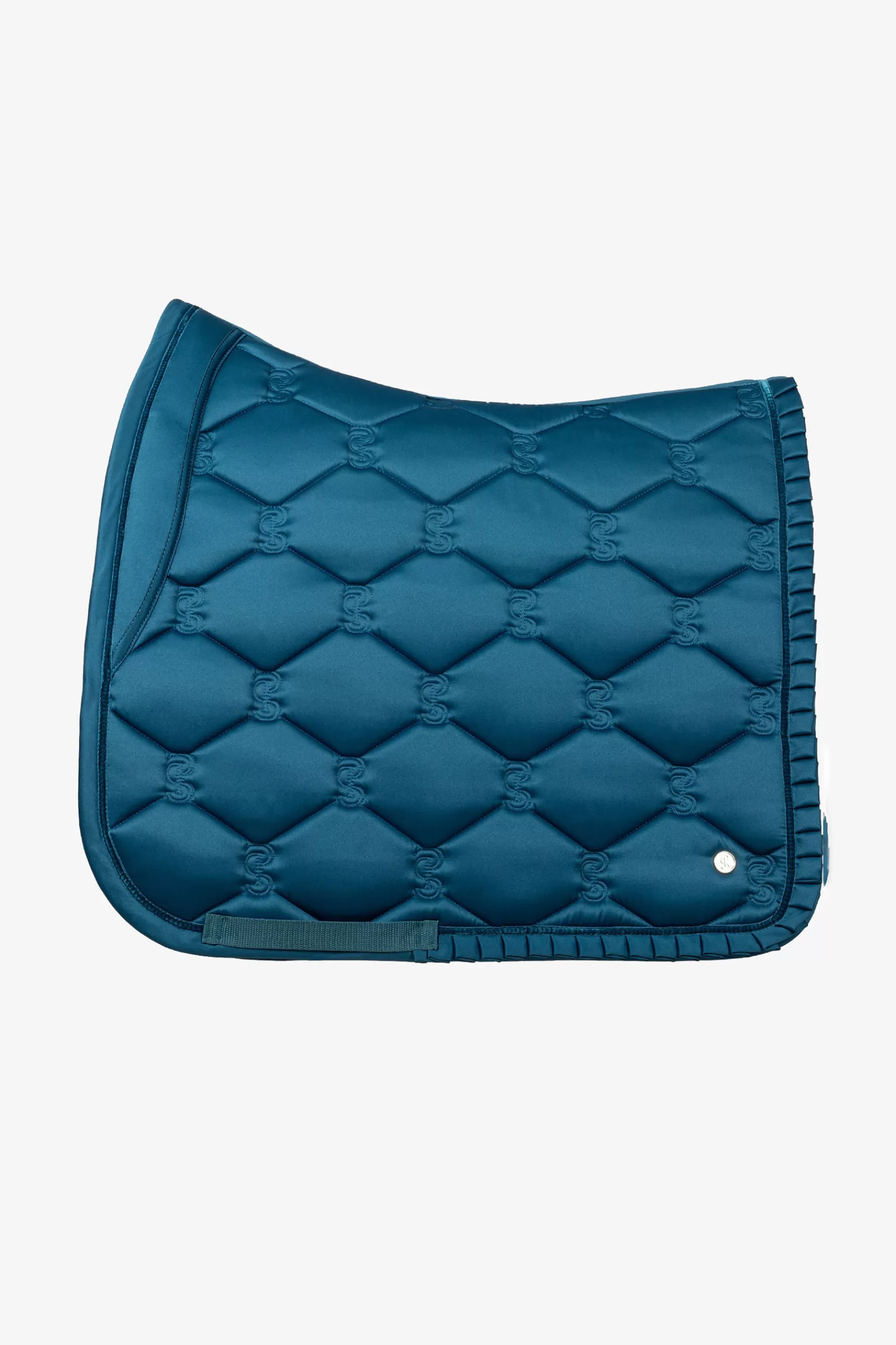 psofsweden Dressursjabraker | Ps Of Sweden Sottosella Da Dressage Con Dettagli Arricciati Petrol Blue