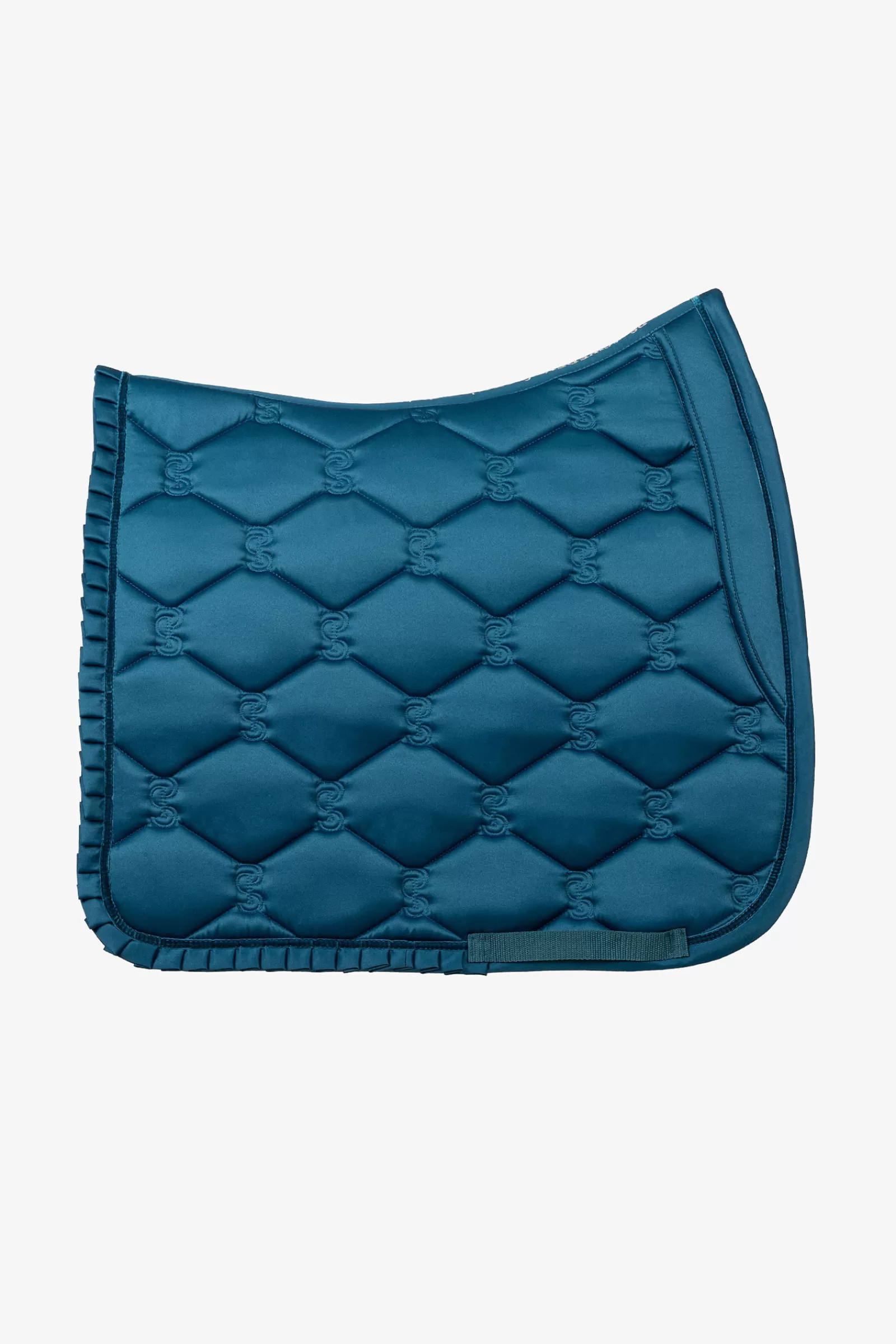psofsweden Dressursjabraker | Ps Of Sweden Sottosella Da Dressage Con Dettagli Arricciati Petrol Blue