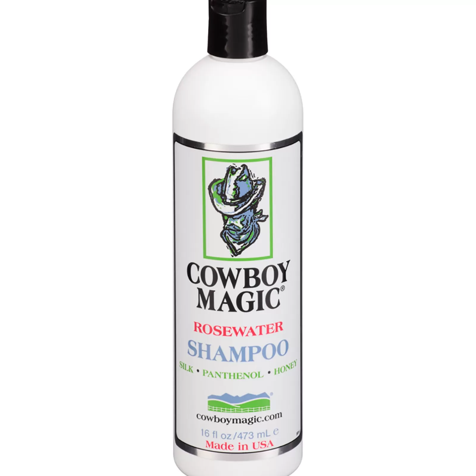 cowboymagic Cura Del Manto, Della Pelle E Della Criniera | Rosewater Shampoo 473 Ml White/Blue