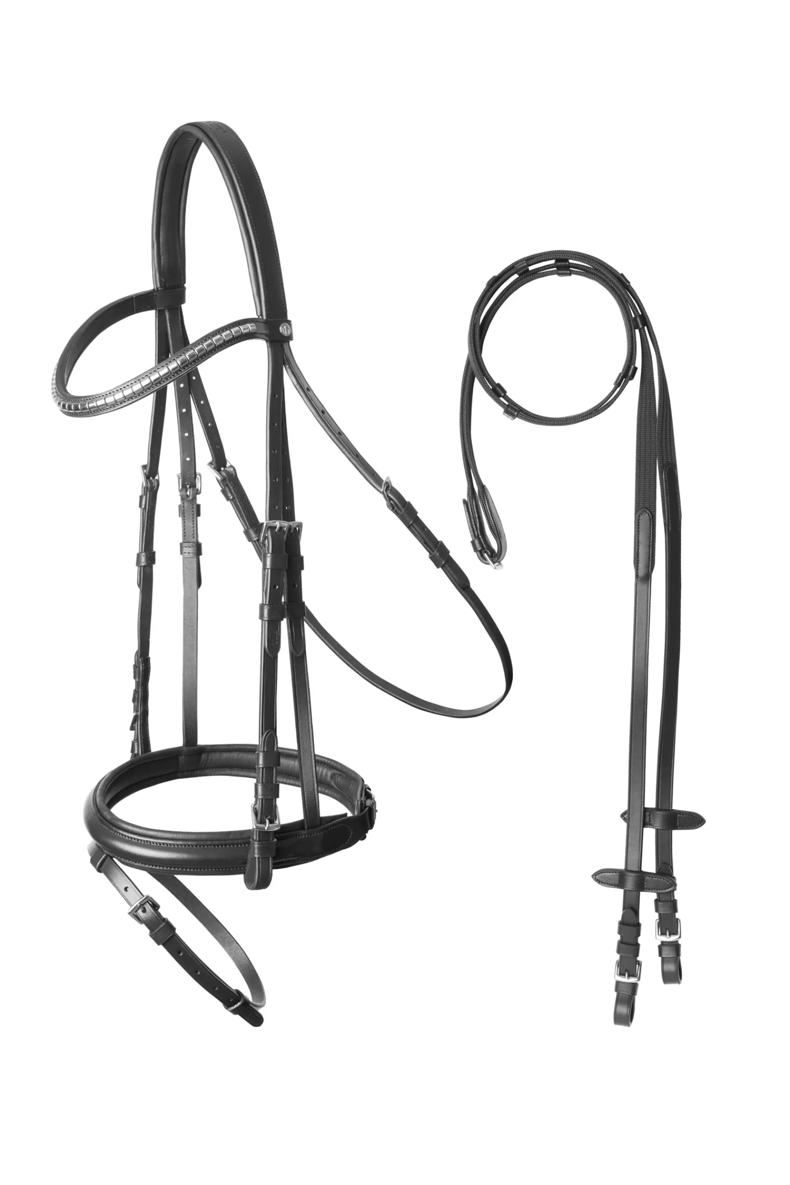 * Briglie E Chiudibocca | Safari Briglia Con Clincher E Snaffle Black