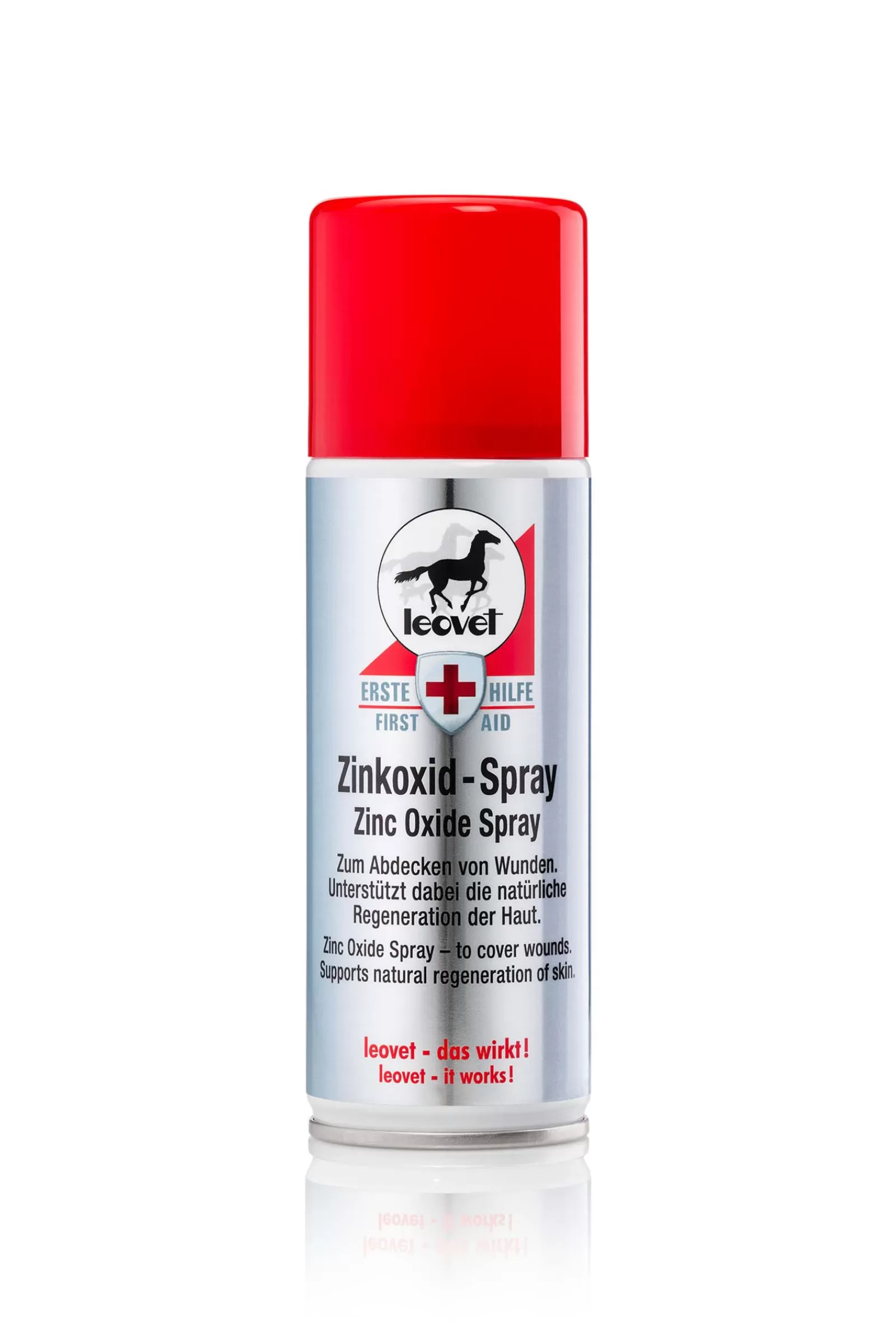 leovet Pronto Soccorso Per Cavallo | Spray All'Ossido Di Zinco Clear