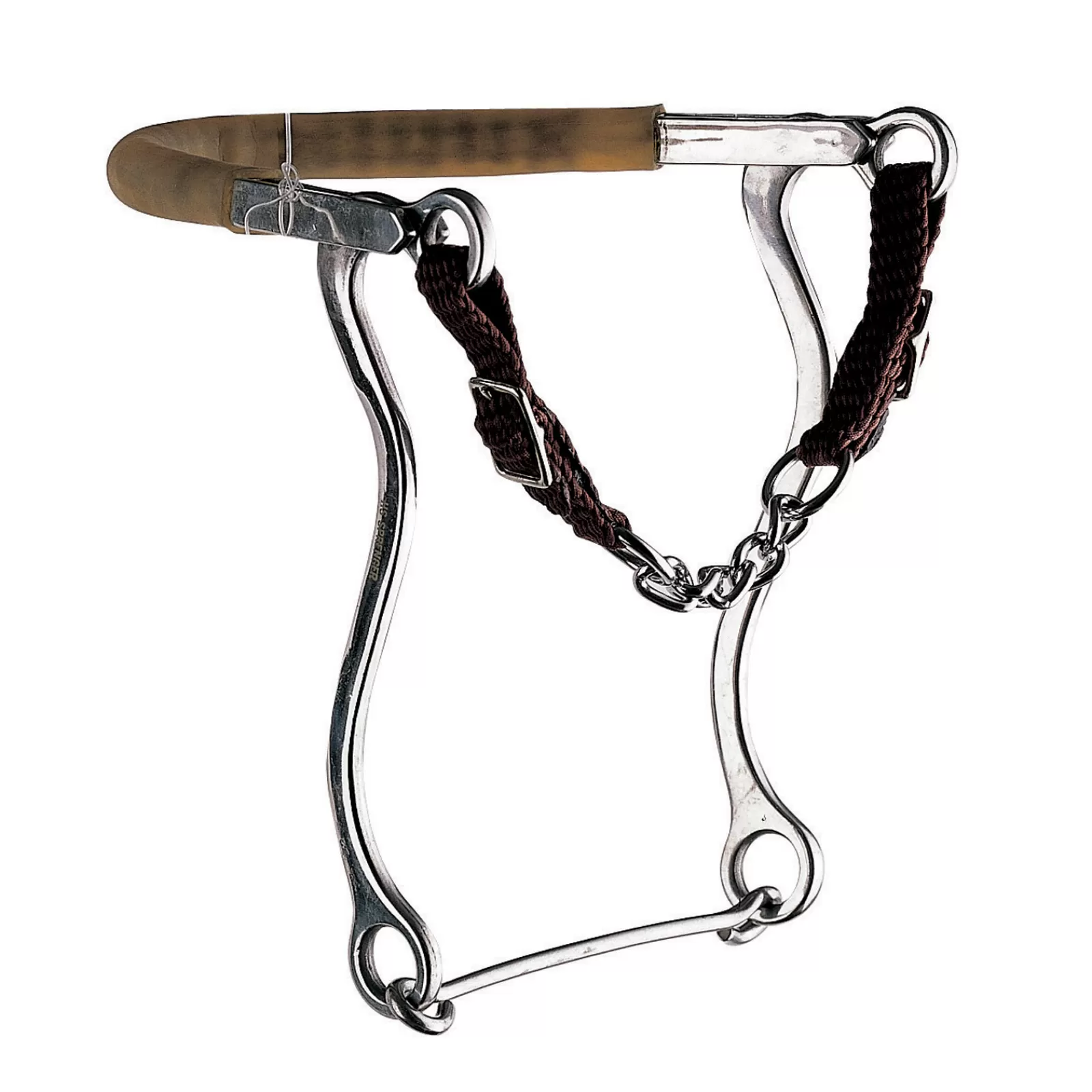 sprenger Briglie E Chiudibocca | Morso Hackamore Con Catenella E Guance In Acciaio Inossidabile, 31 Cm Non Specificato
