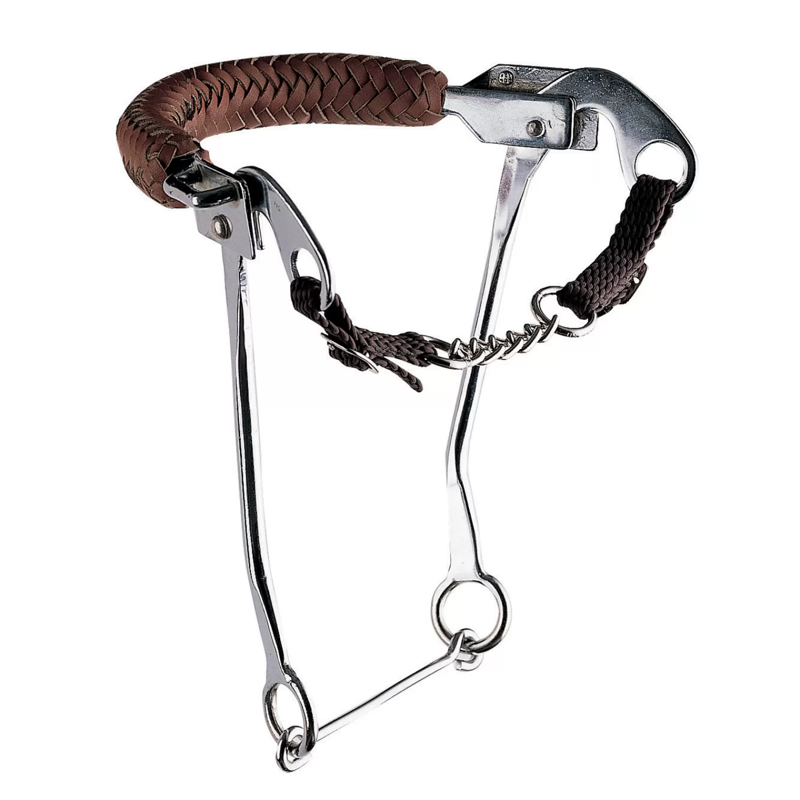 sprenger Briglie E Chiudibocca | Morso Hackamore Con Catenella E Guance In Acciaio Inossidabile, 35 Cm Non Specificato