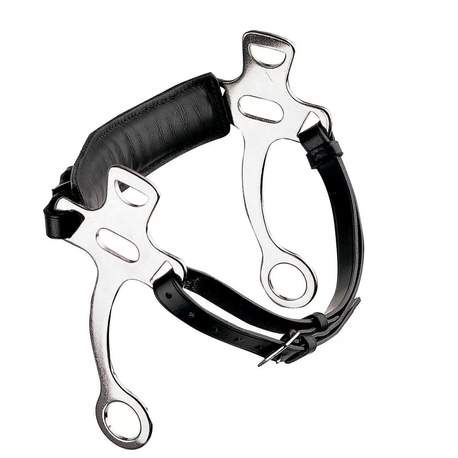 sprenger Briglie E Chiudibocca | Morso Hackamore Con Cordino In Pelle Black