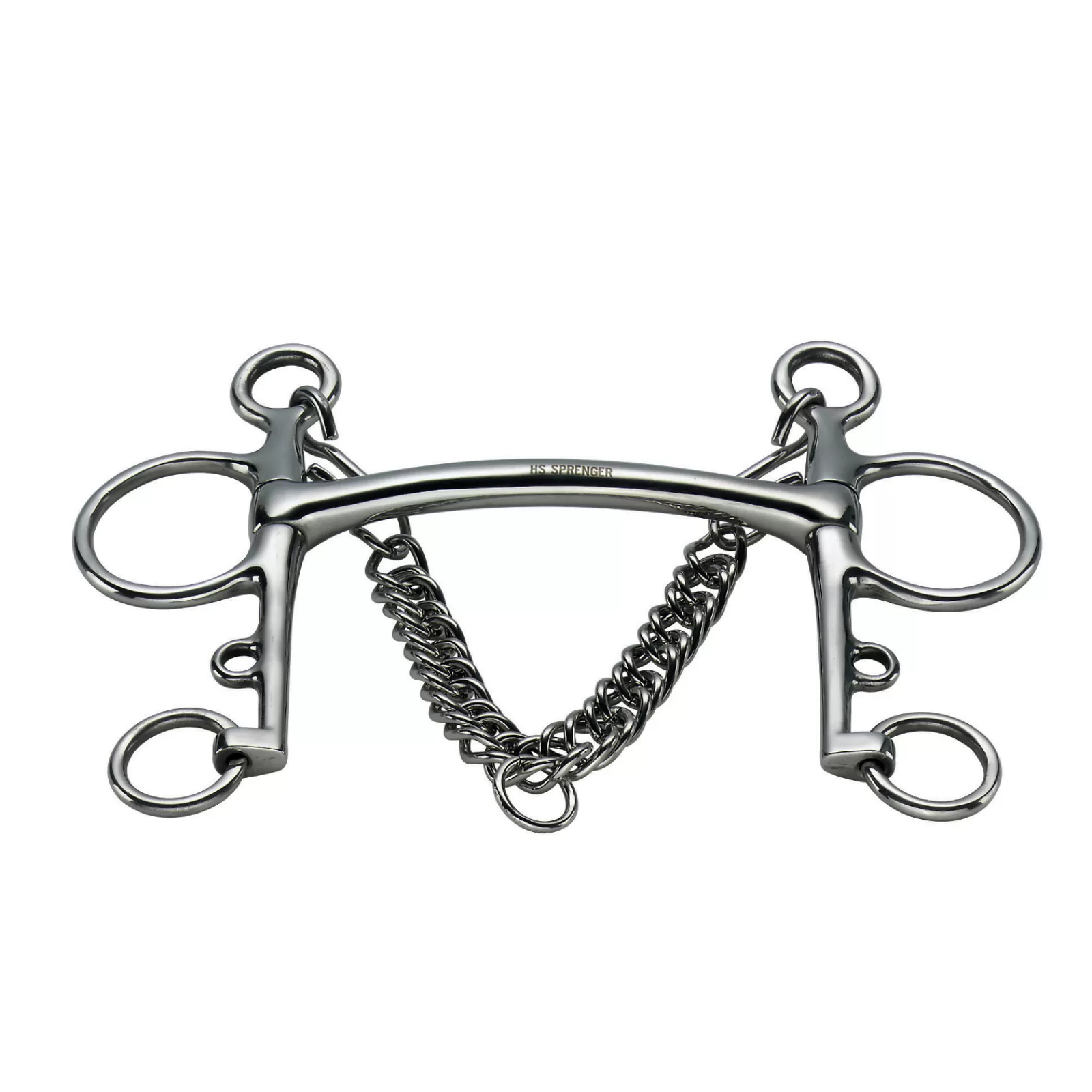 Morso Pelham Con Imboccatura Mullen Curvo, In Acciaio Inossidabile>sprenger Store