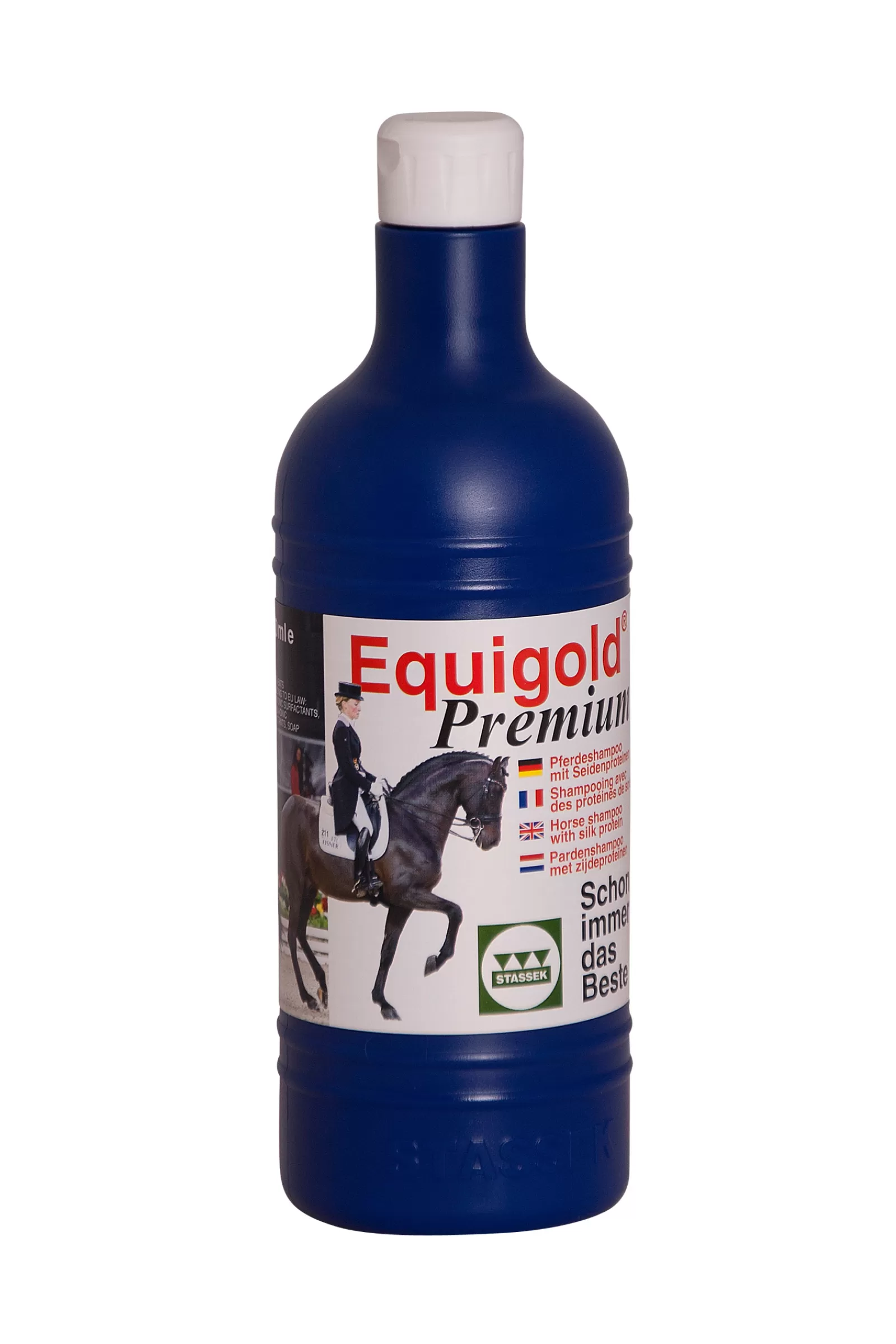 stassek Cura Del Manto, Della Pelle E Della Criniera | Equigold Premium Shampoo Per Cavalli, 750 Ml Non Specificato