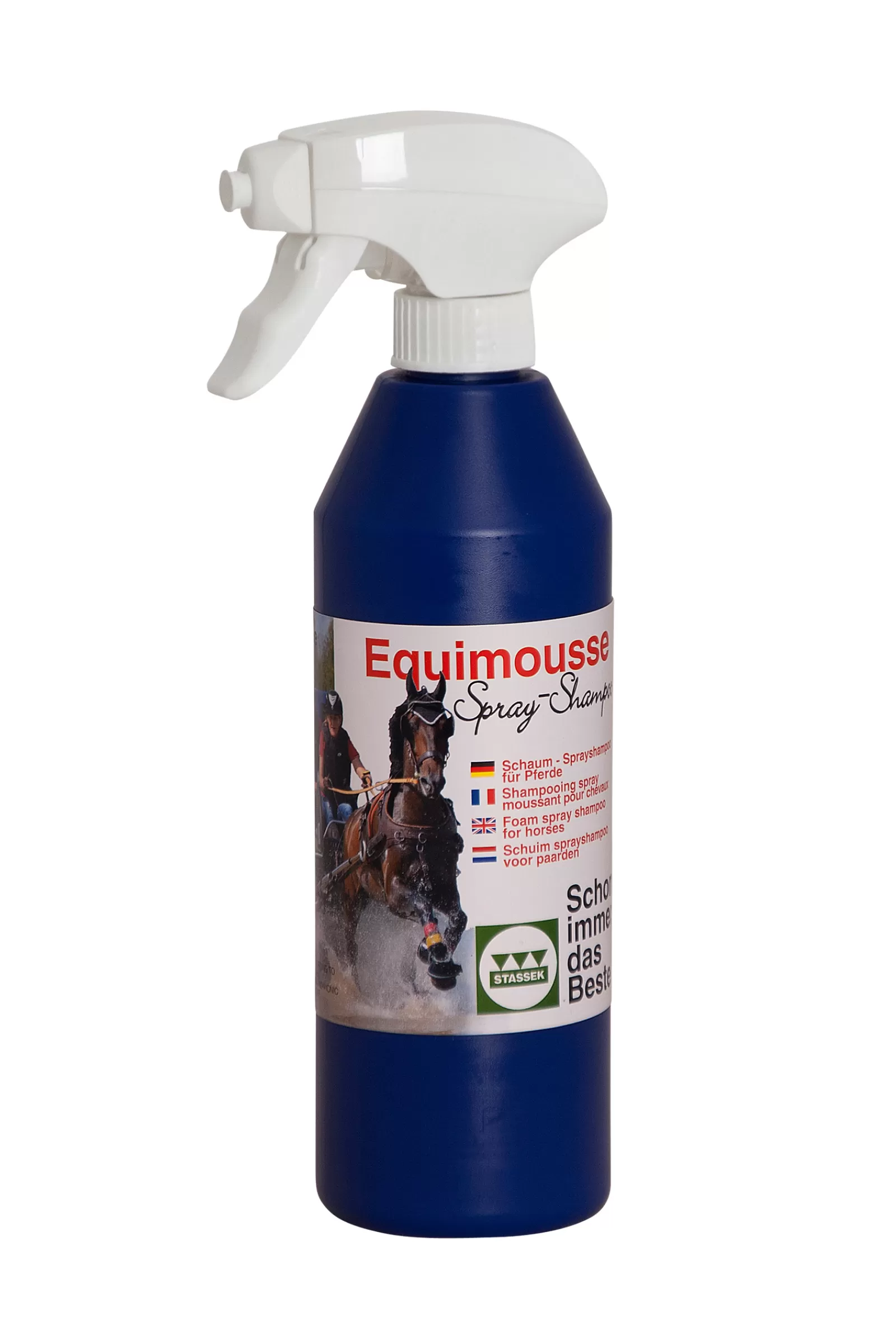 stassek Cura Del Manto, Della Pelle E Della Criniera | Equimousse Schiuma Spray Shampoo, 500 Ml Non Specificato