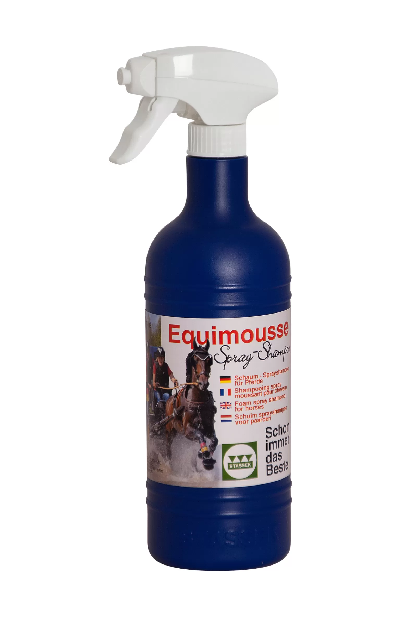 stassek Cura Del Manto, Della Pelle E Della Criniera | Equimousse Schiuma Spray Shampoo, 750 Ml Non Specificato