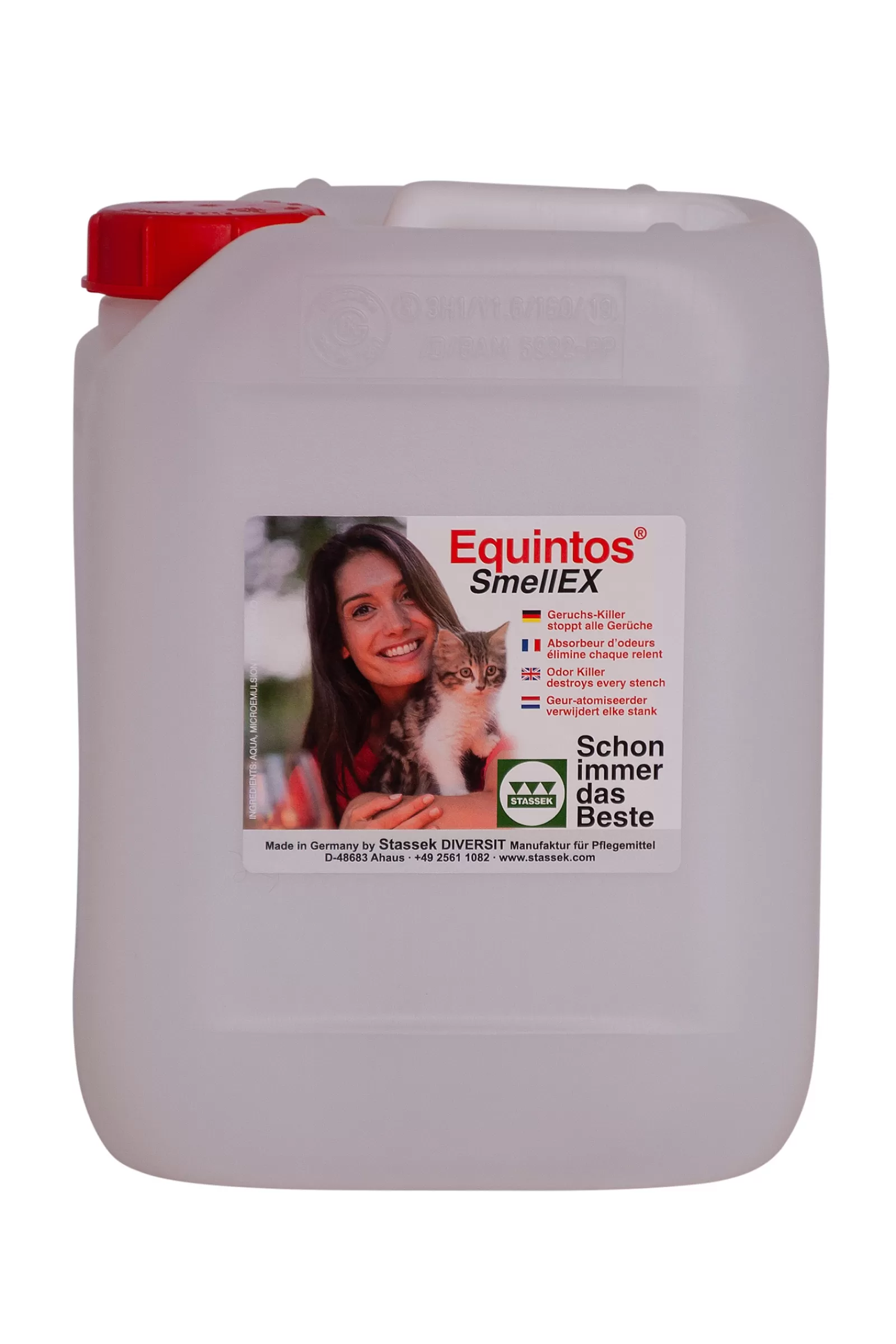 stassek Manutenzione Dell Attrezzatura | Equintos Smellex Sterminatore Di Odori, 2 Litri Clear