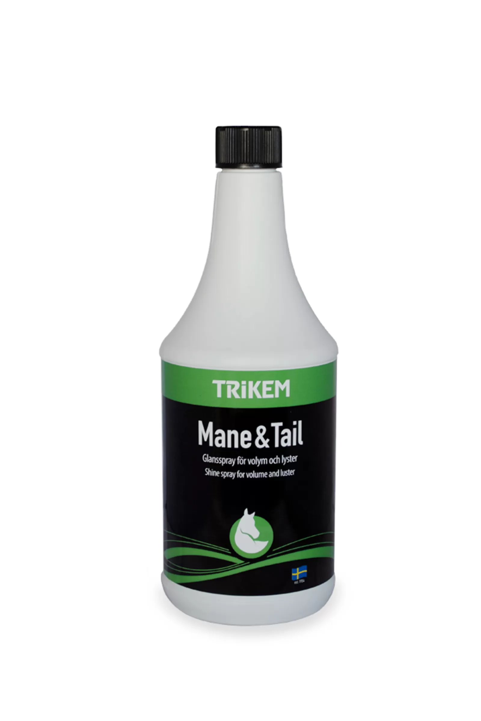 trikemsport Cura Del Manto, Della Pelle E Della Criniera | Trikem Spray Per Criniera E Coda, 1 L Wh/Ab