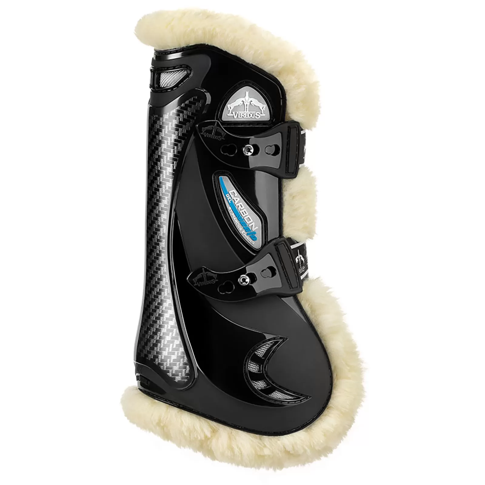 veredus Stinchiere E Protezioni | Carbon Gel Vento Save The Sheep Front Paratendine Anteriore Black