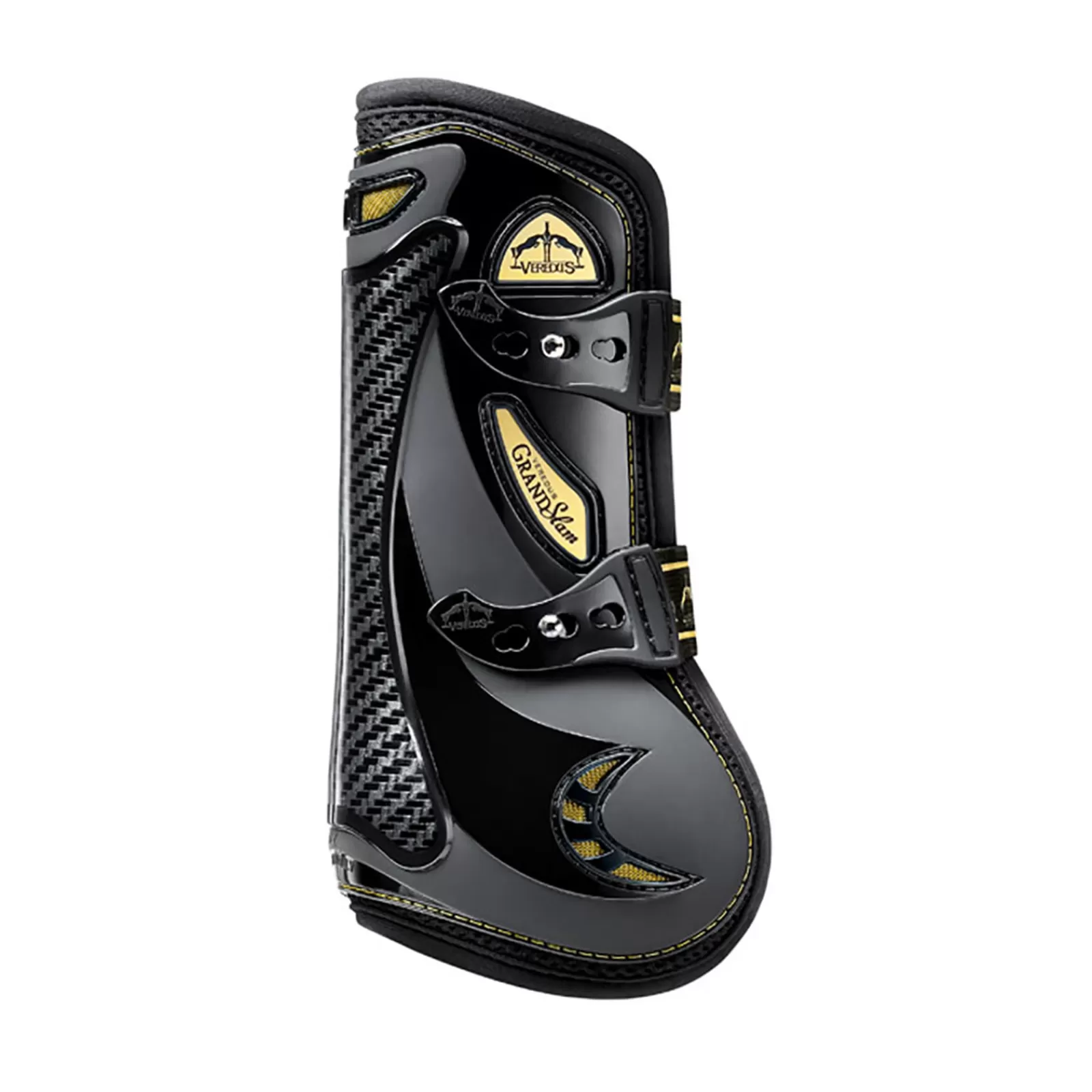 veredus Stinchiere E Protezioni | Grand Slam Carbon Gel Per Zampe Anteriori Black/Gold