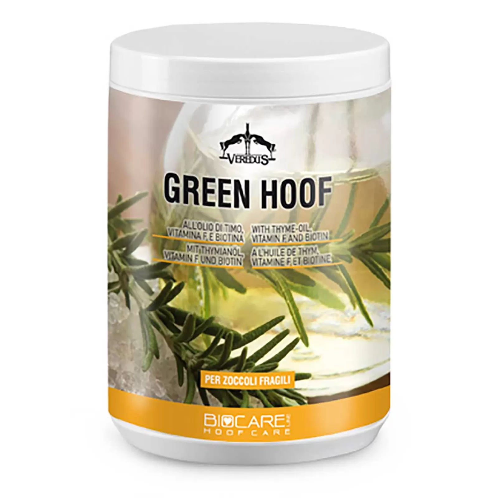 veredus Cura Dello Zoccolo | Unguento Green Hoof, 1000 Ml Non Specificato